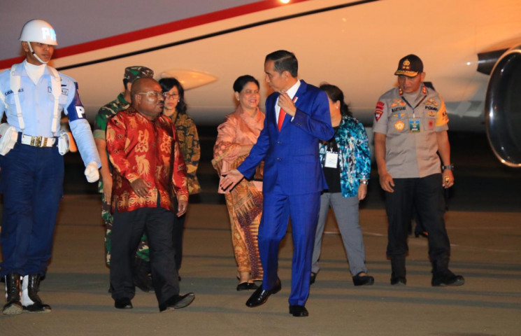 Jokowi Dukung Gubernur Papua Bangun Kerjsama dengan PNG